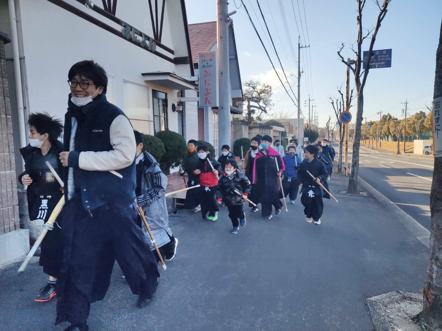 吉田神社までランニング