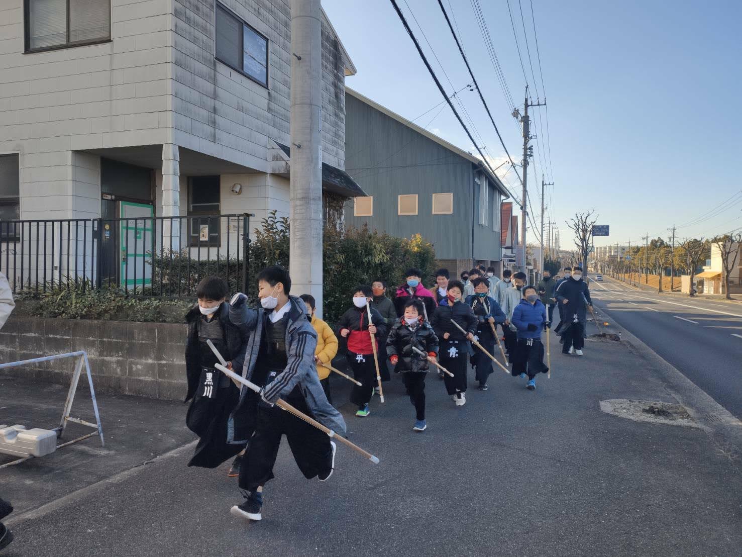 吉田神社までランニング